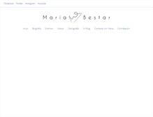 Tablet Screenshot of mariabestar.com